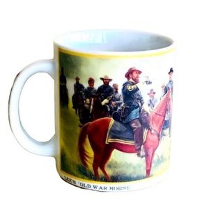Mort Kunstler Civil War 
Lee's Old War Horse Coffee Mug Cup Gettysburg Vintage
